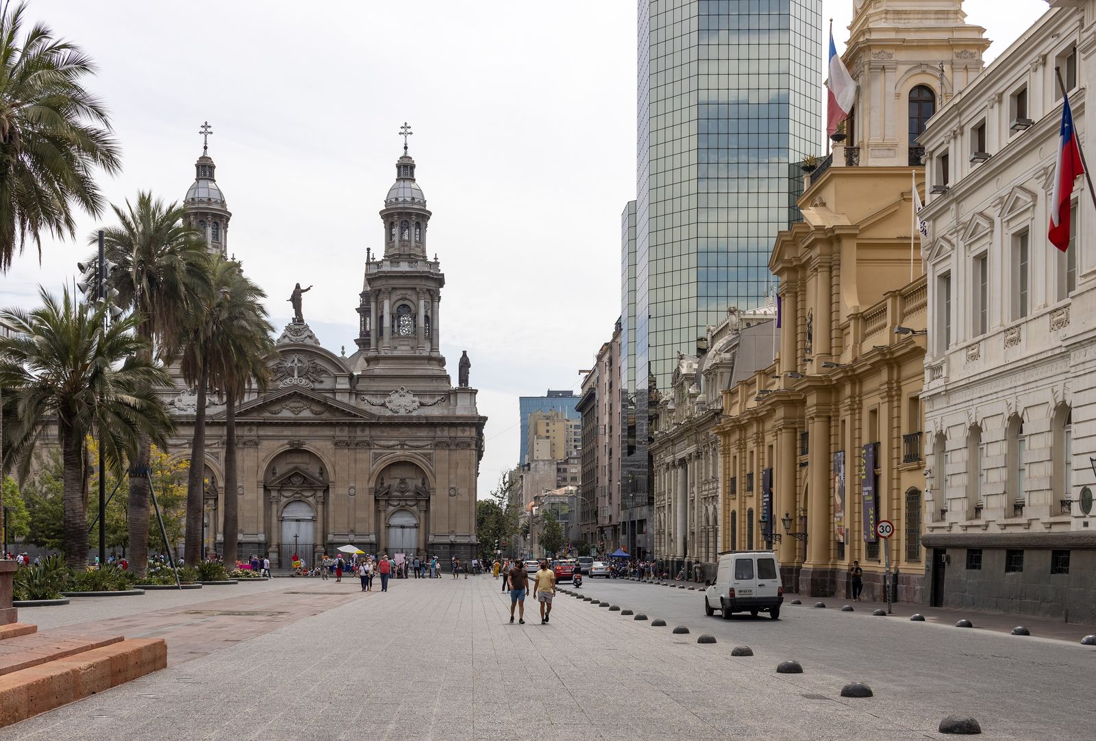 The Metropolitan Cathedral on Plaza de Armas
