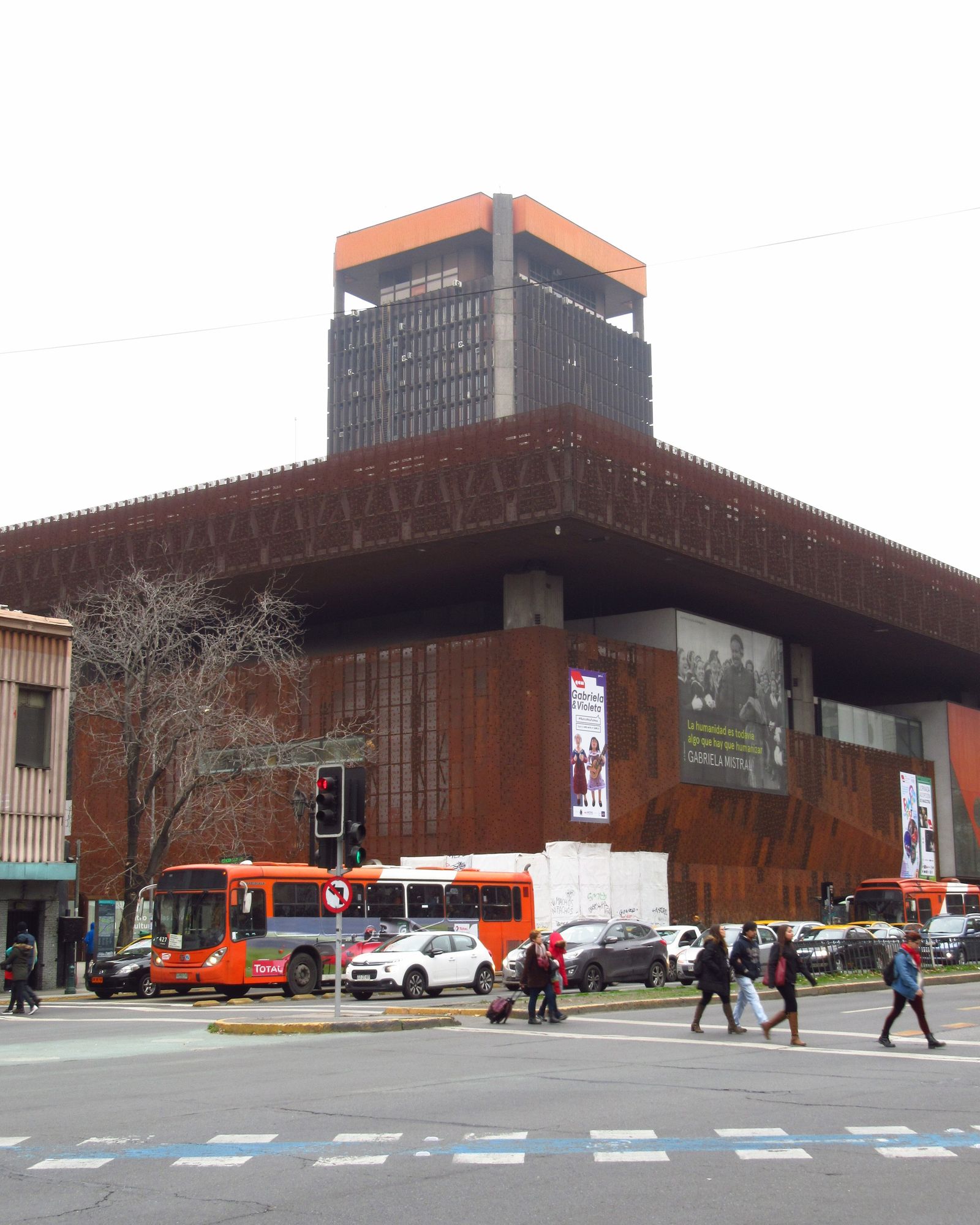 Centro Gabriela Mistral (GAM) on the Alameda
