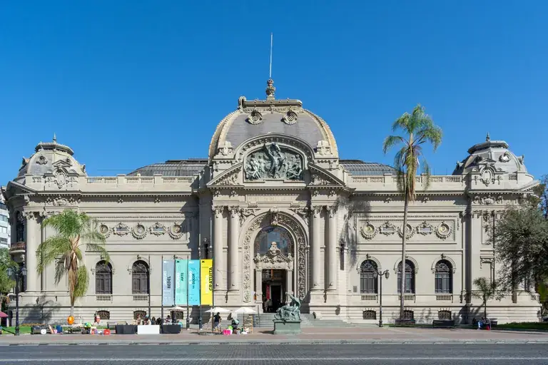 The Palacio de Bellas Artes, home of the National Museum of Fine Arts