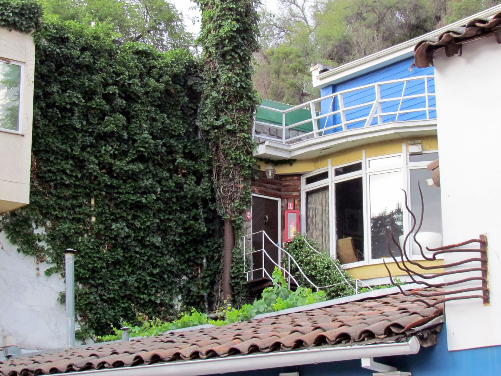 La Chascona, Pablo Neruda’s house in Bellavista